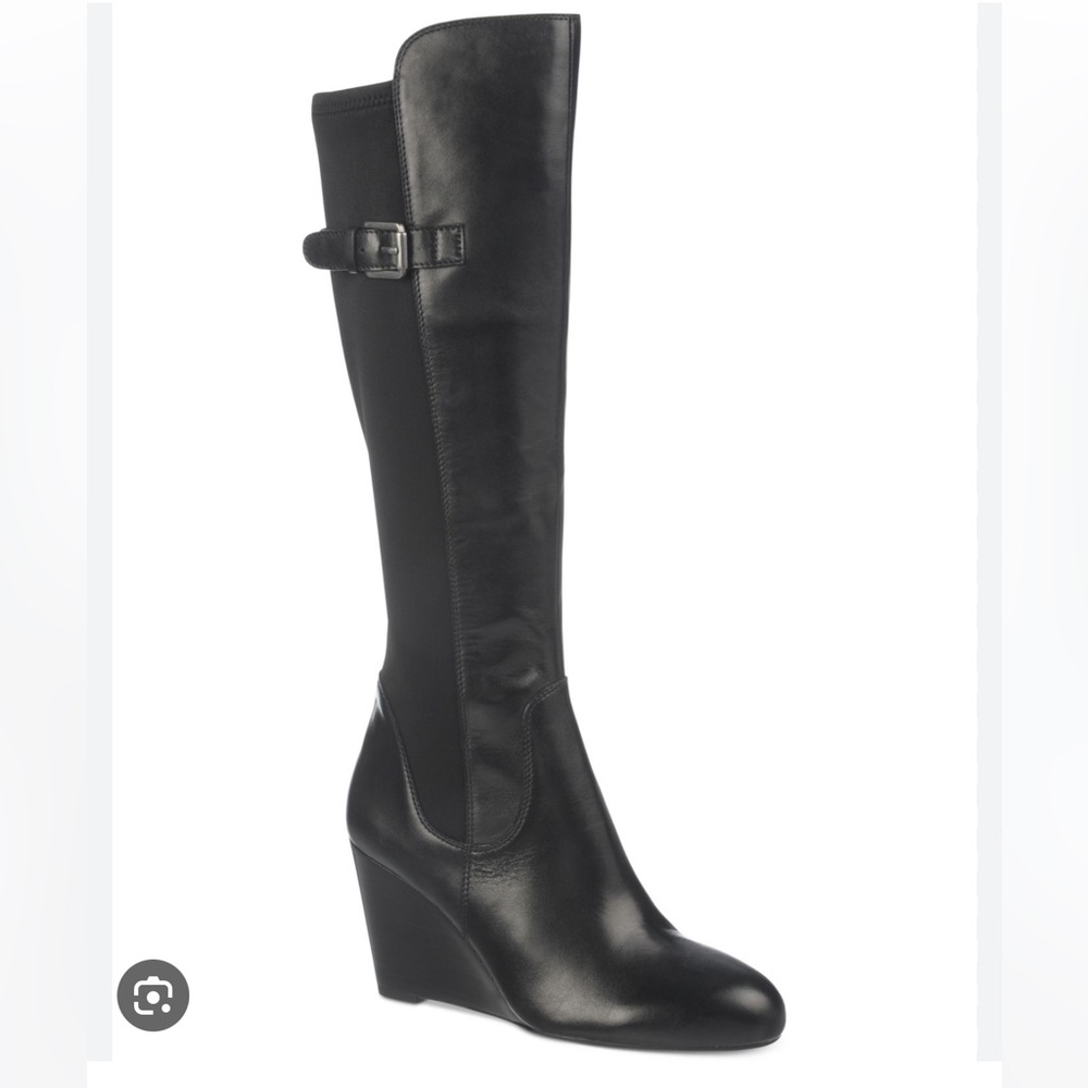 Knee High Wedge Boot